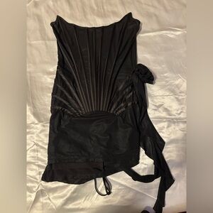 Elegant Black Mini Dress